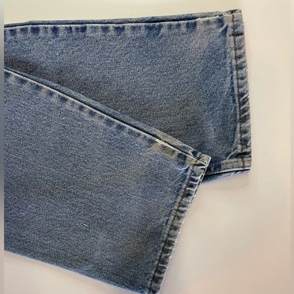 Vintage RUSTLER Jeans Mens 36 x 32 Straight Leg Denim 100% Cotton Western Cowboy - Picture 14 of 16